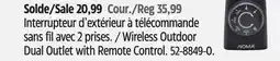 Canadian Tire Noma Wireless Outdoor Dual Outlet with Remote Control offer