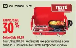 Canadian Tire Outbound Deluxe Double-Burner Camp Stove offer