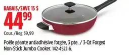 Canadian Tire Paderno 3-Qt Forged Non-Stick Jumbo Cooker offer