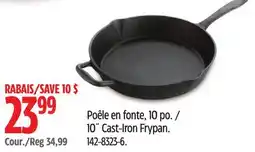 Canadian Tire Lagostina 10˝ Cast-Iron Frypan offer
