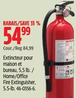 Canadian Tire Kidde Home/Office Fire Extinguisher offer