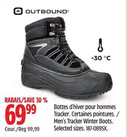Canadian Tire Men's Tracker Winter Boots offer