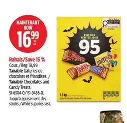 Canadian Tire Taxable Chocolates and Candy Treats offer