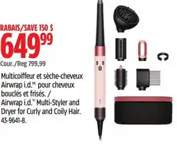 Canadian Tire Dyson Airwrap i.d. Multi-Styler and Dryer for Curly and Coily Hair offer