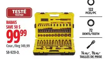 Canadian Tire Stanley Socket Set offer