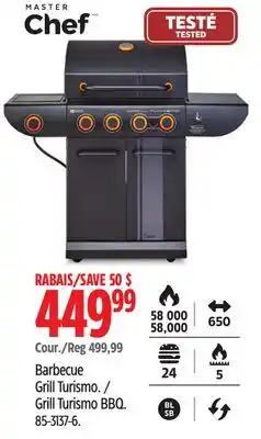 Canadian Tire MASTER Chef Grill Turismo BBQ offer