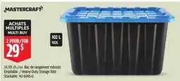 Canadian Tire Mastercraft Heavy-Duty Storage Tote offer