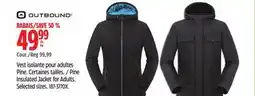 Canadian Tire Outbound Pine Insulated Jacket for Adults offer