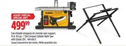 Canadian Tire 15A Compact Jobsite Table Saw with Stand offer