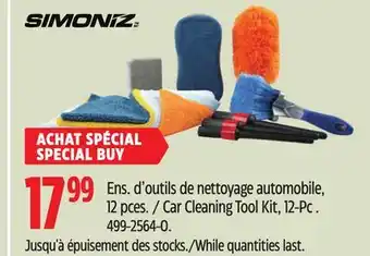 Canadian Tire Simoniz Car Cleaning Tool Kit offer