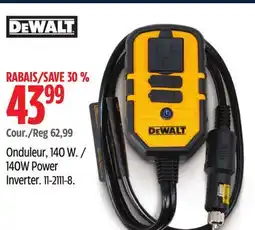 Canadian Tire 140W Power Inverter offer