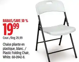 Canadian Tire Plastic Folding Chair offer