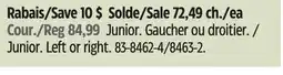 Canadian Tire Sherwood Junior offer