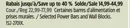 Canadian Tire Selected Power Bars and Wall Blocks offer
