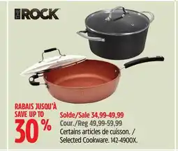 Canadian Tire Rock Selected Cookware offer