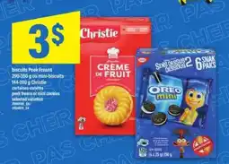 Maxi biscuits Peek Freans ou mini-biscuits Christie offer