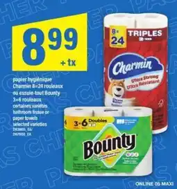 Maxi Charmin / Bounty offer