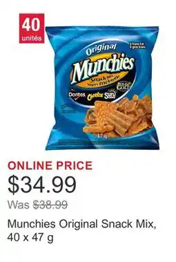 Costco Munchies Original Snack Mix, 40 x 47 g offer