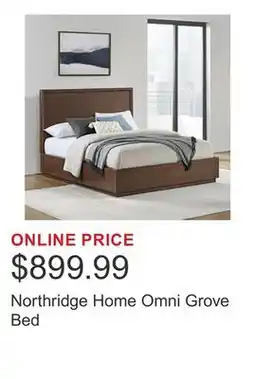 Costco Northridge Home Omni Grove Bed offer