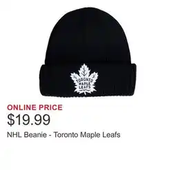 Costco NHL Beanie - Toronto Maple Leafs offer