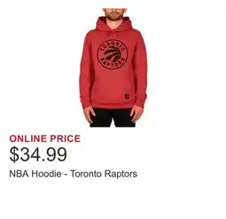 Costco NBA Hoodie - Toronto Raptors offer