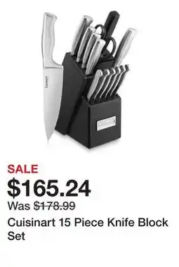Wayfair Cuisinart 15 Piece Knife Block Set offer