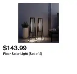 Wayfair Floor Solar Light (Set of 2) offer