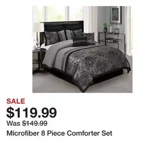 Wayfair Microfiber 8 Piece Comforter Set offer