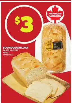 Loblaws SOURDOUGH LOAF, 450 G offer