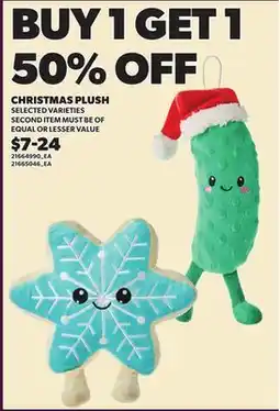 Loblaws CHRISTMAS PLUSH offer