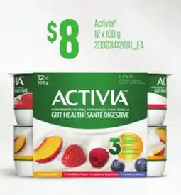 Loblaws ACTIVIA , 12 X 100 G offer