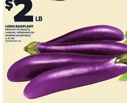 Loblaws LONG EGGPLANT offer