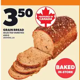 Loblaws GRAIN BREAD, 450 G offer