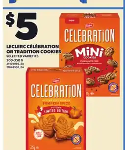 Loblaws LECLERC CÉLÉBRATION OR TRADITION COOKIES, 200-350 G offer
