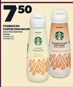Loblaws STARBUCKS COFFEE ENHANCER, 828 ML offer