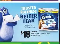 Loblaws CHARMIN BATH TISSUE, 12=48 roll offer