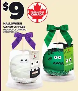 Loblaws HALLOWEEN CANDY APPLES offer