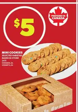Loblaws MINI COOKIES, 24'S offer
