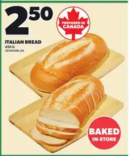 Loblaws ITALIAN BREAD, 450 G offer
