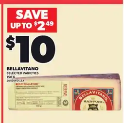 Loblaws BELLAVITANO, 150 G150 G offer