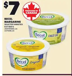 Loblaws BECEL MARGARINE, 637/850 G offer