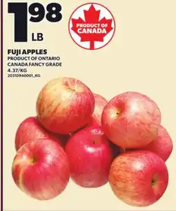 Loblaws FUJI APPLES offer