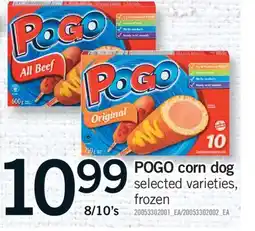 Fortinos POGO CORN DOG, 8/10's offer
