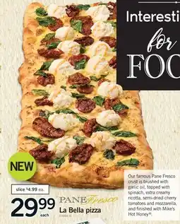 Fortinos LA BELLA PIZZA offer