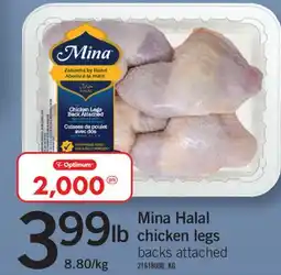 Fortinos MINA HALAL CHICKEN LEGS offer