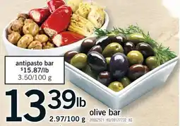 Fortinos OLIVE BAR offer