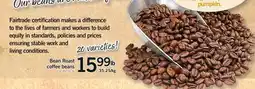 Fortinos BEAN ROAST COFFEE BEANS offer