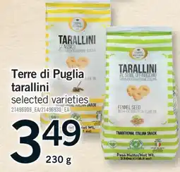 Fortinos TERRE DI PUGLIA TARALLINI, 230 G offer