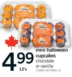 Fortinos MINI HALLOWEEN CUPCAKES, 12's offer