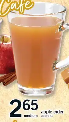 Fortinos APPLE CIDER, Medium offer